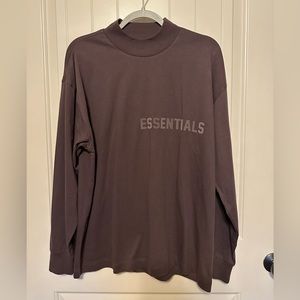 Fear of God Essentials cotton-Jersey mock neck t shirt